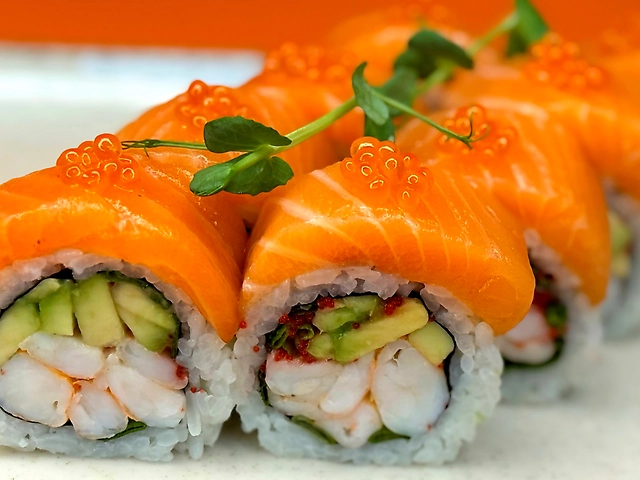 Фудзі з креветкою