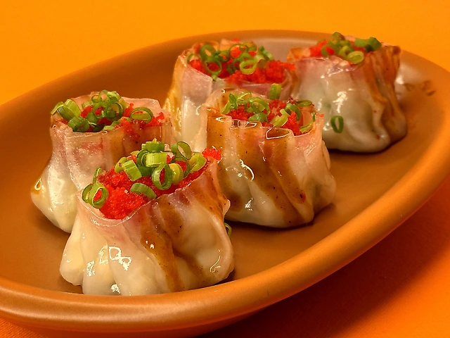 Дімсами з креветкою та куркою