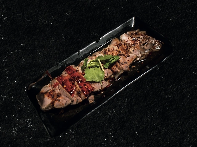 Яловича нарізка в соусі