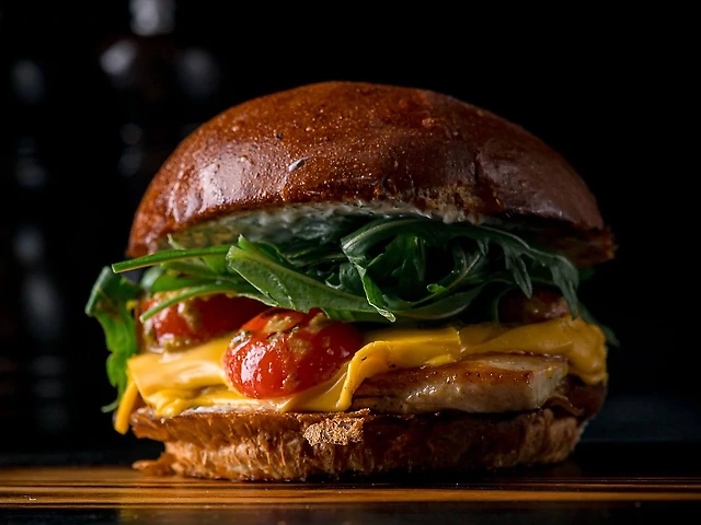 Chicken burger from Coach