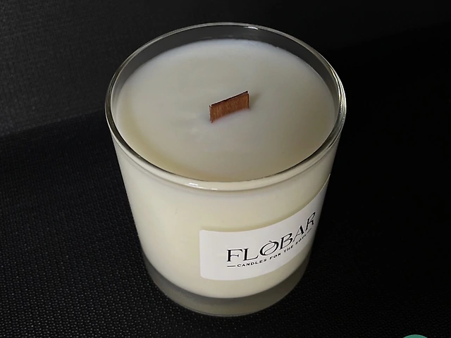 Свічка С скло масло та ваніль