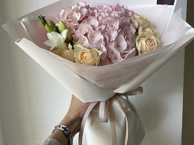 Рожево-персиковий мікс