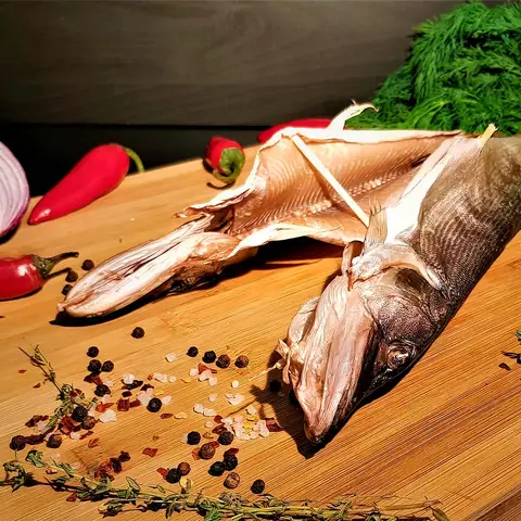 Щука вялена вага.