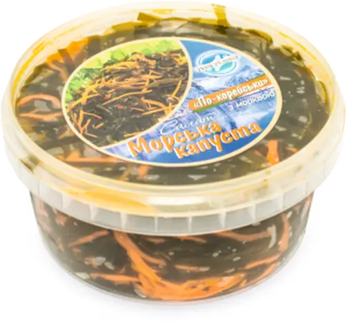 Капуста морська з морквою по-корейськи "Fish Planet" 500 г.