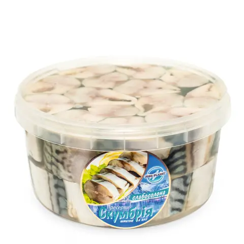 Скумбрія с/с шматки в олії "Fish Planet" вага.