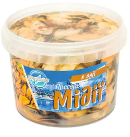 Мідії в олії "Fish Planet" 350 г.