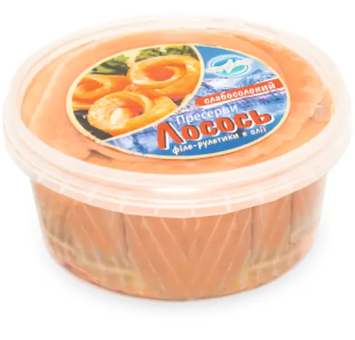 Слайси лосося с/с в олії "Fish Planet" вага.