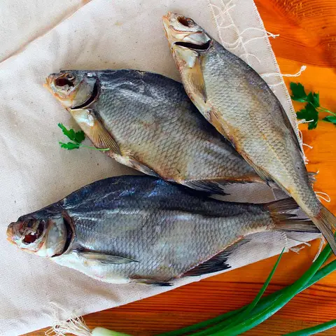 Плотва вялена чищена (тарань) вага.