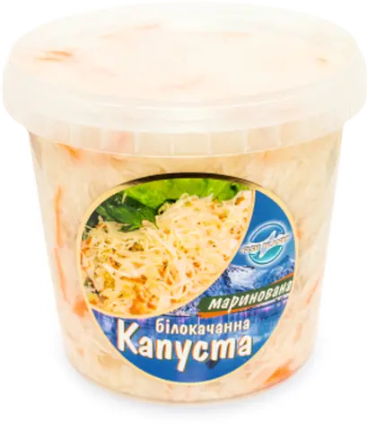 Капуста білокачанна маринована "Fish Planet"  1 кг .