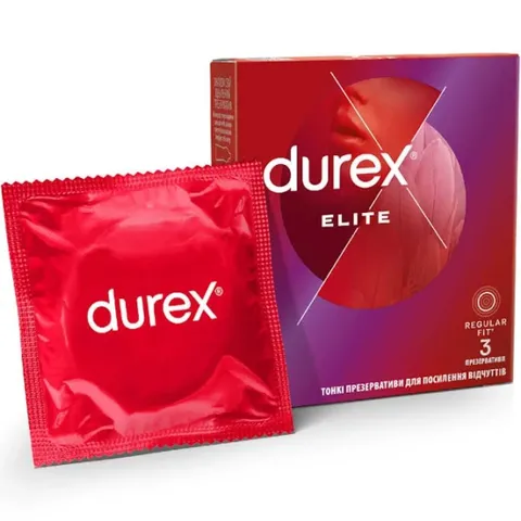 Презервативи Durex Elite 3шт (21700)