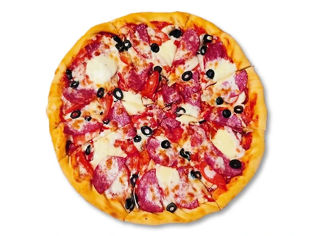 Піца Салямі з Моцарелою(1030 грам) 35 см