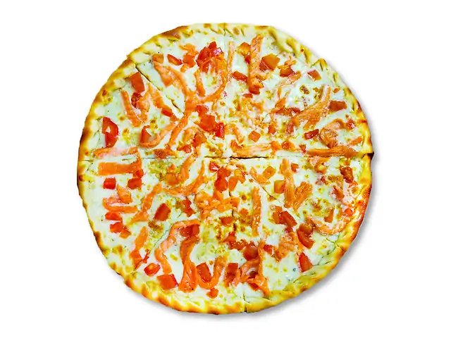 Піца Запечений Лосось_білий соус(900 грам) 35 см