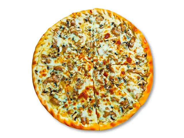 Піца Курка-гриби(890 грам) 35 см