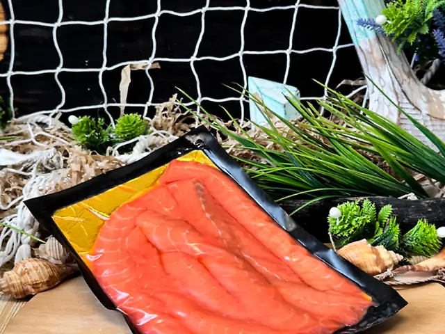 Слайс сьомги с/c 250 гр уп