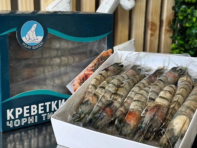 Креветка тигровя 16-20 с/г 1 кг уп