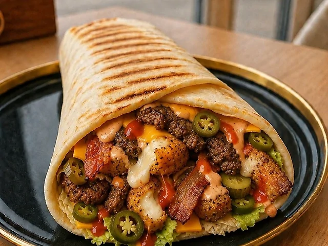 Лаваш гриль Double melt spicy
