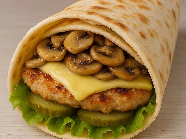 Лаваш гриль Грибний Чікен