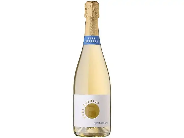 Вино безалкогольне ігристе біле напівсухе "Pure Bubbles" Sparkling Zero Castell D'Or 0.75л, 0.0%