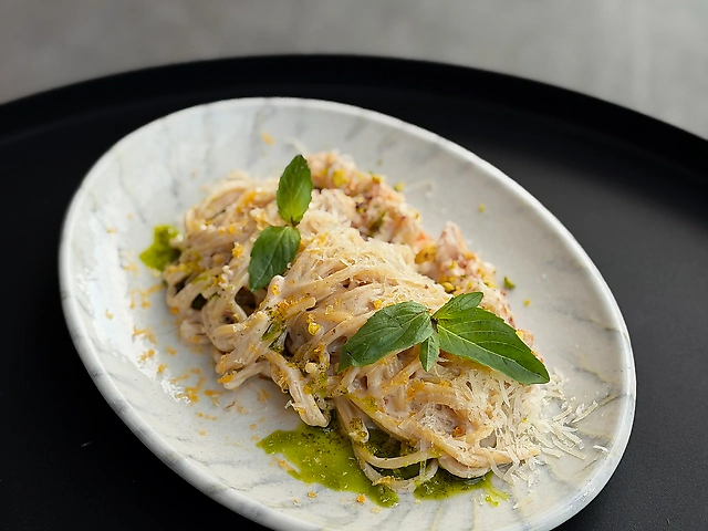 Паста з креветками