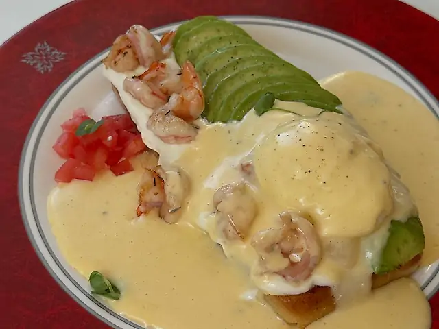 Авокадо тост з креветкою