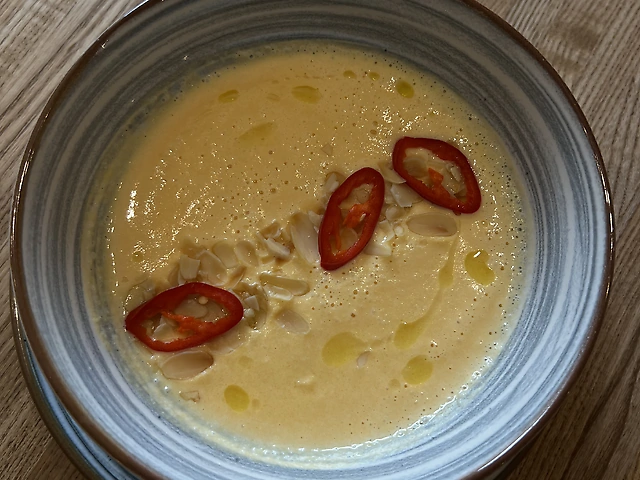 Крем-суп із гарбуза