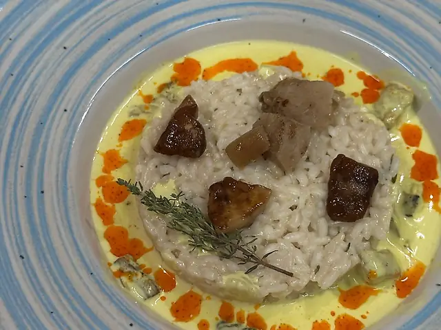 Різотто з білими грибами