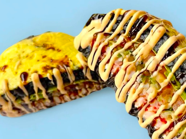 Афро бургер з креветкою