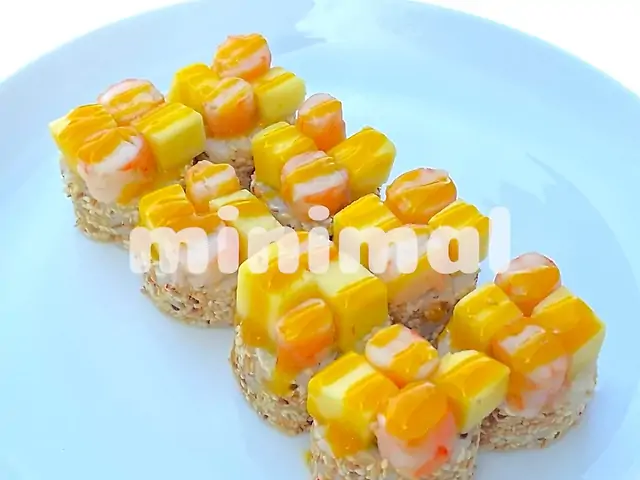 Кайсен з креветкою