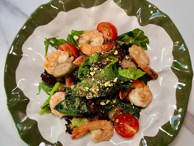 Салат з креветкою