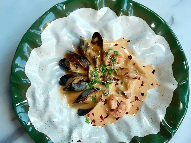 Соте з  морепродуктів