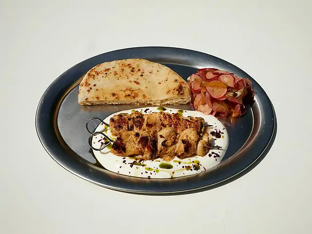 Шашличок з йогуртовим курча