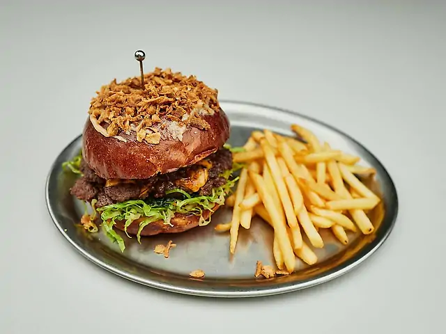 Смеш-бургер з яловичою щокою