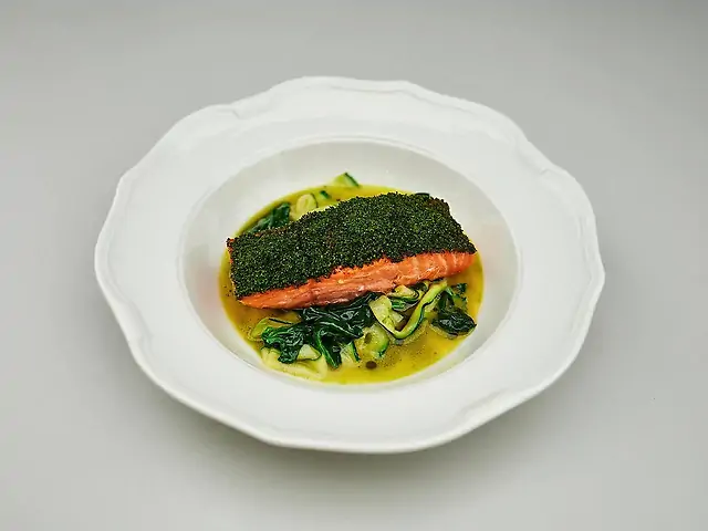 Філе форелі з соусом берр-монте