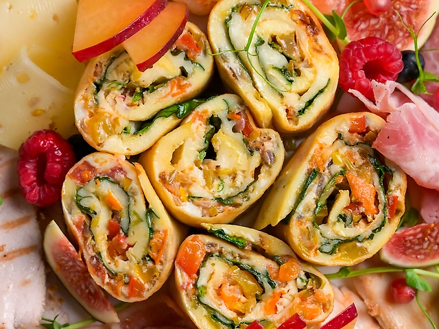 Омлет з овочами