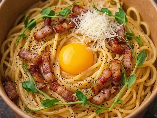 Паста цільнозернова Карбонара