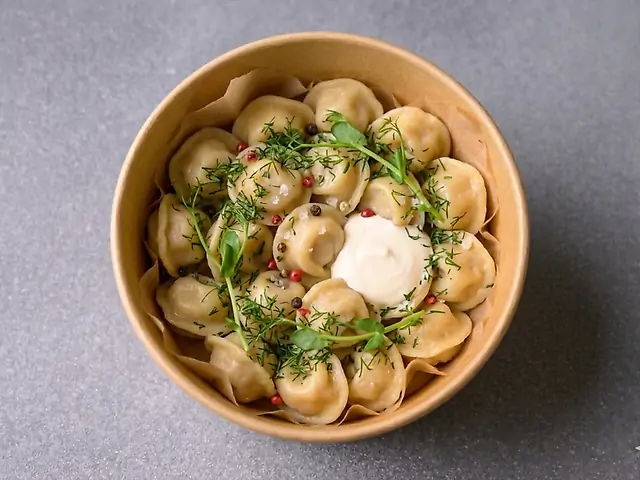 Пельмені з курки