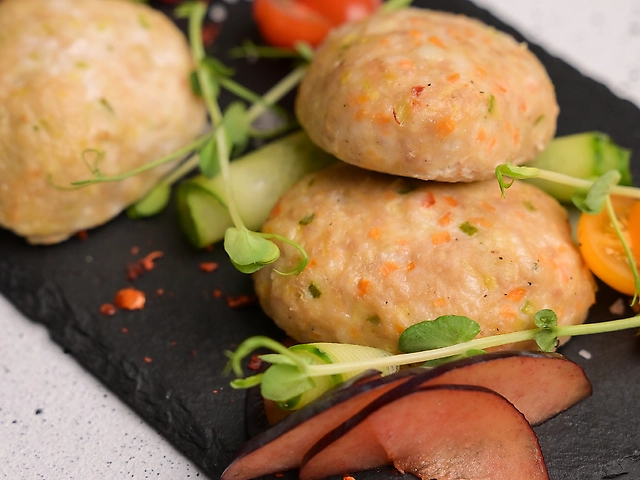 Котлети з кролика та сиру