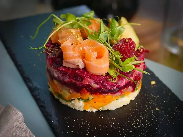 Шуба з лососем