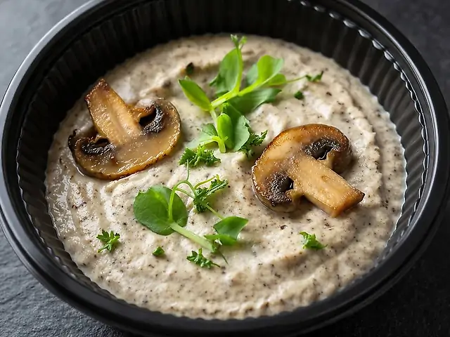 Грибний крем суп