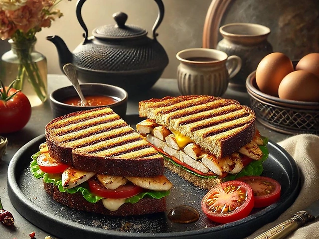 Мелт з куркою гриль