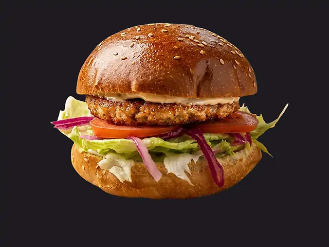 Чікен Бургер з соусом тартар