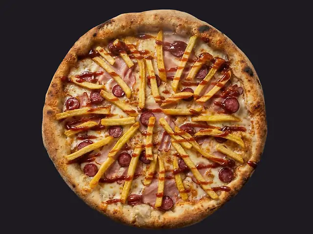 Піца з картоплею фрі 45см