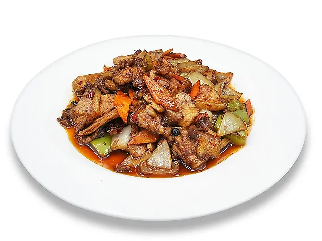 Смажена свиняча підчеревина по-китайськи