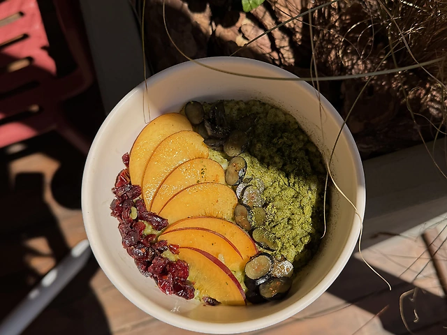 Рисова каша Матча-Юзу