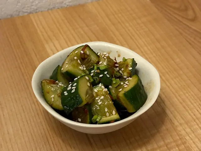 Биті огірки