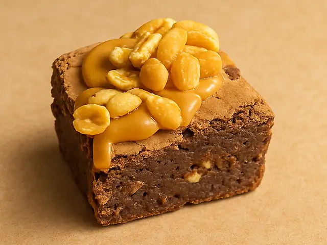 Брауни с арахисом