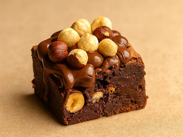 Брауни с фундуком