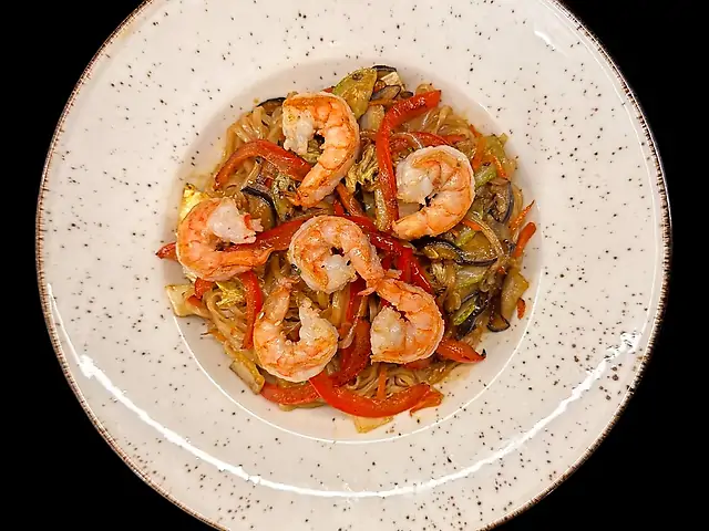 Локшина рисова Фо Сао з Морепродуктами