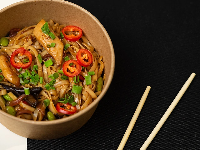 Удон з куркою