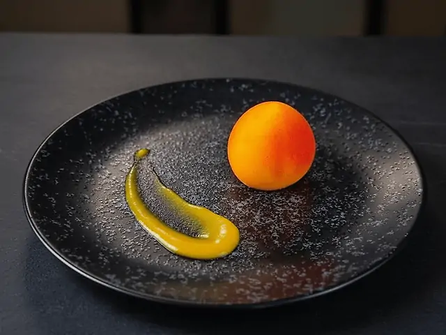 Персикове мусове тістечко